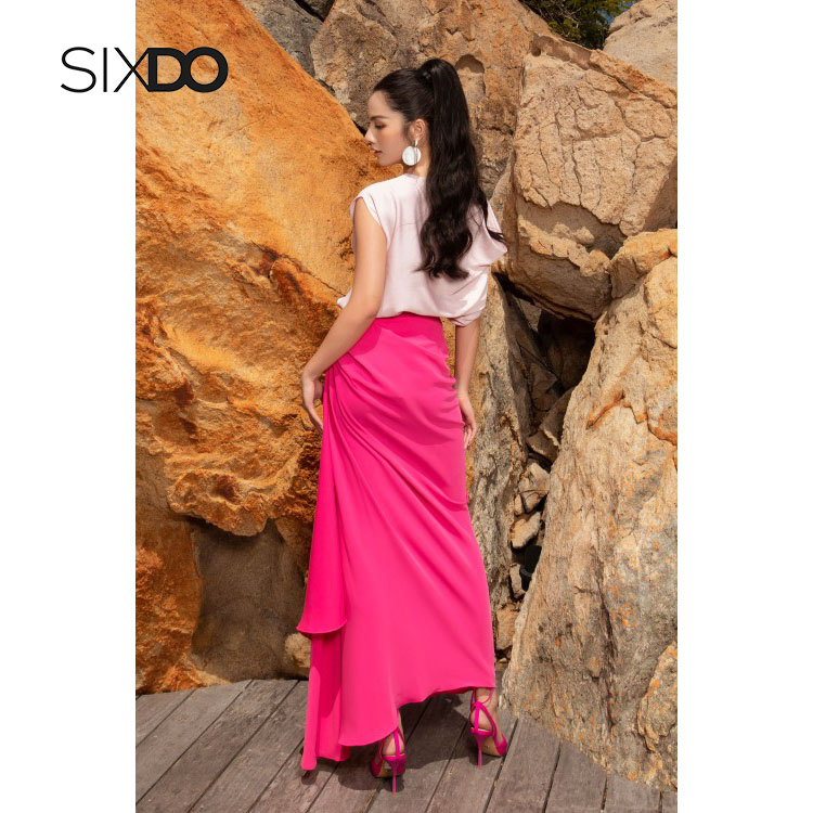 Áo lụa kiểu nữ sang trọng SIXDO