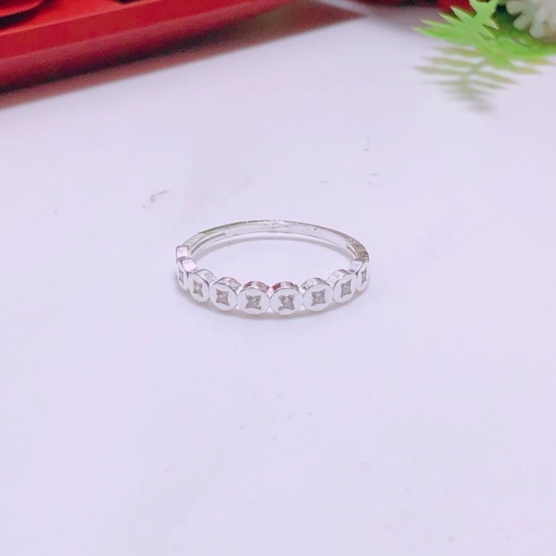 Nhẫn kim tiền bạc ta, nhẫn tài lộc, nhẫn đồng tiền nhỏ xinh