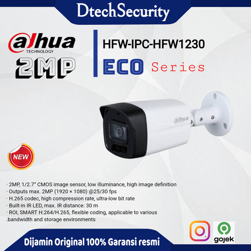 Camera IP DAHUA IPC-HFW1230S1P-S5 hồng ngoại 2.0 Megapixel- Hàng chính hãng