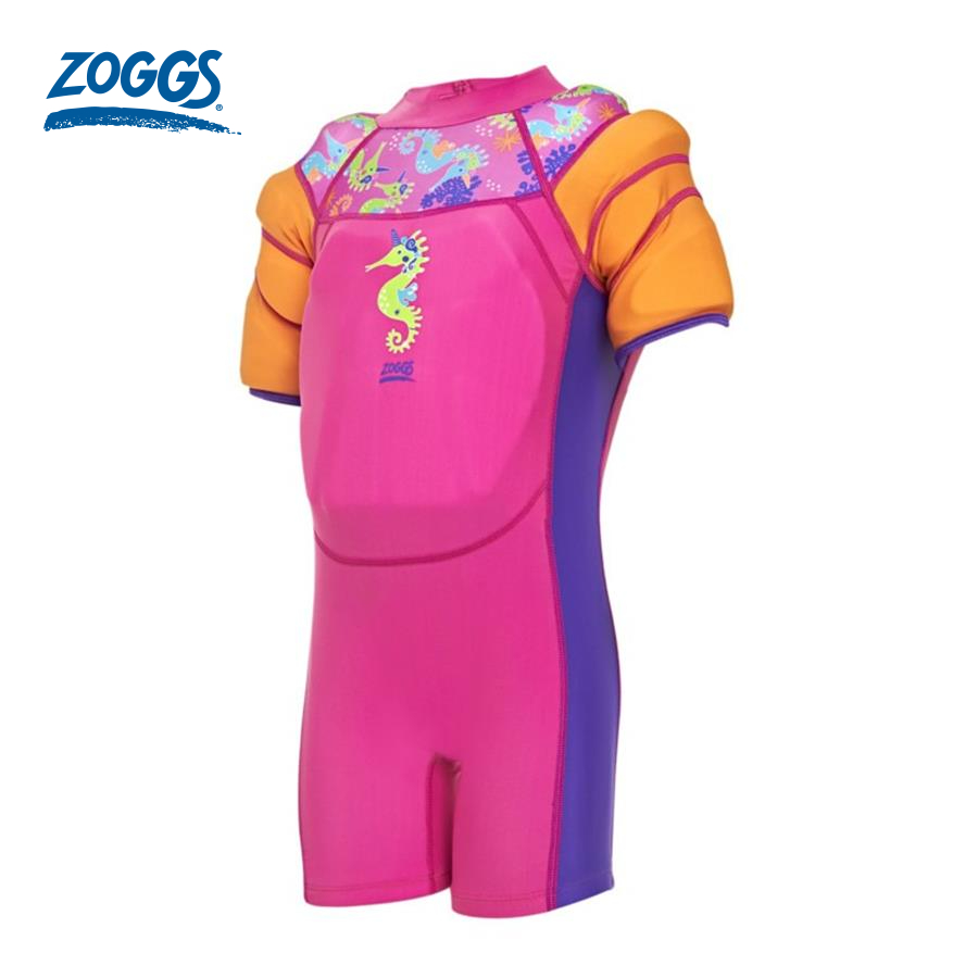 Đồ bơi bé gái Zoggs Sea Unicorn WW Floatsuit Pink - 465491