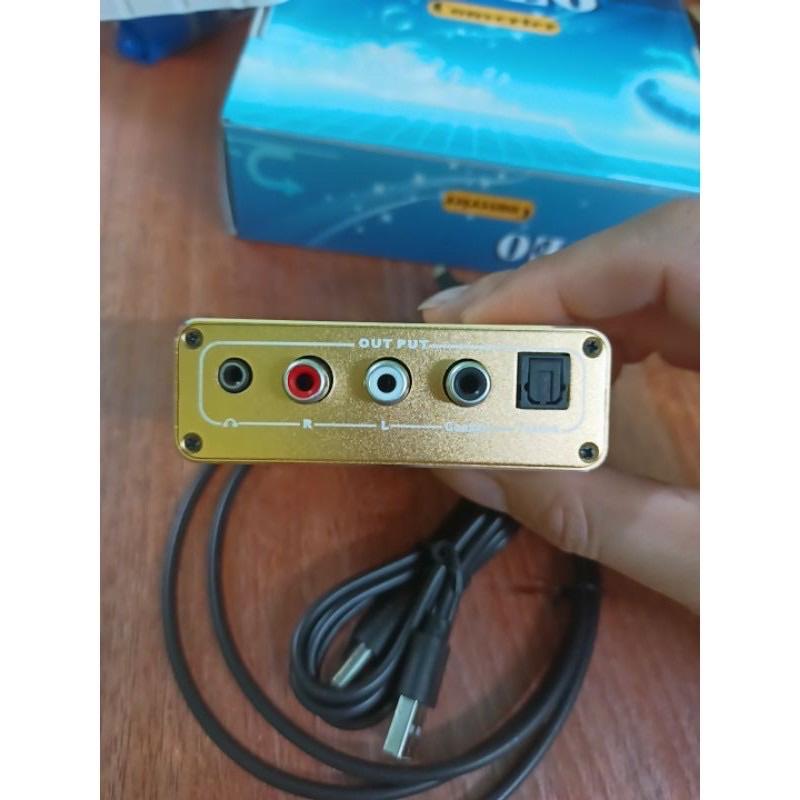 Bộ Chuyển Âm Thanh TV 4K Quang Optical Sang Audio AV Ra Amply + Cáp Optical HÀNG CHÍNH HÃNG BNIB
