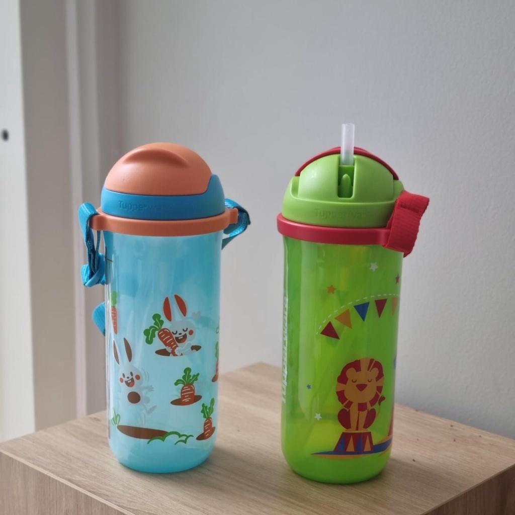 Bình Nước Tupperware Kids Printable Straw Tumbler 500ML