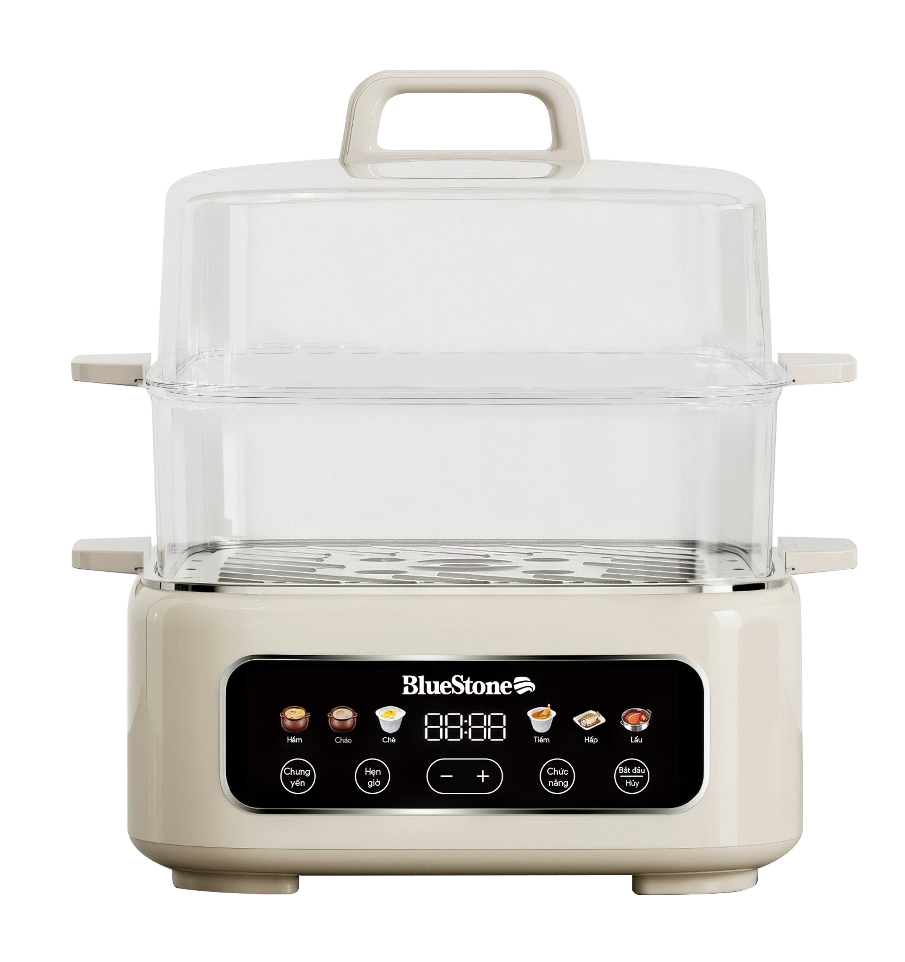 Nồi Hấp Đa Năng BlueStone MPB-7238 - 17 lít - 1300W - Điều khiển cảm ứng - Hàng Chính Hãng