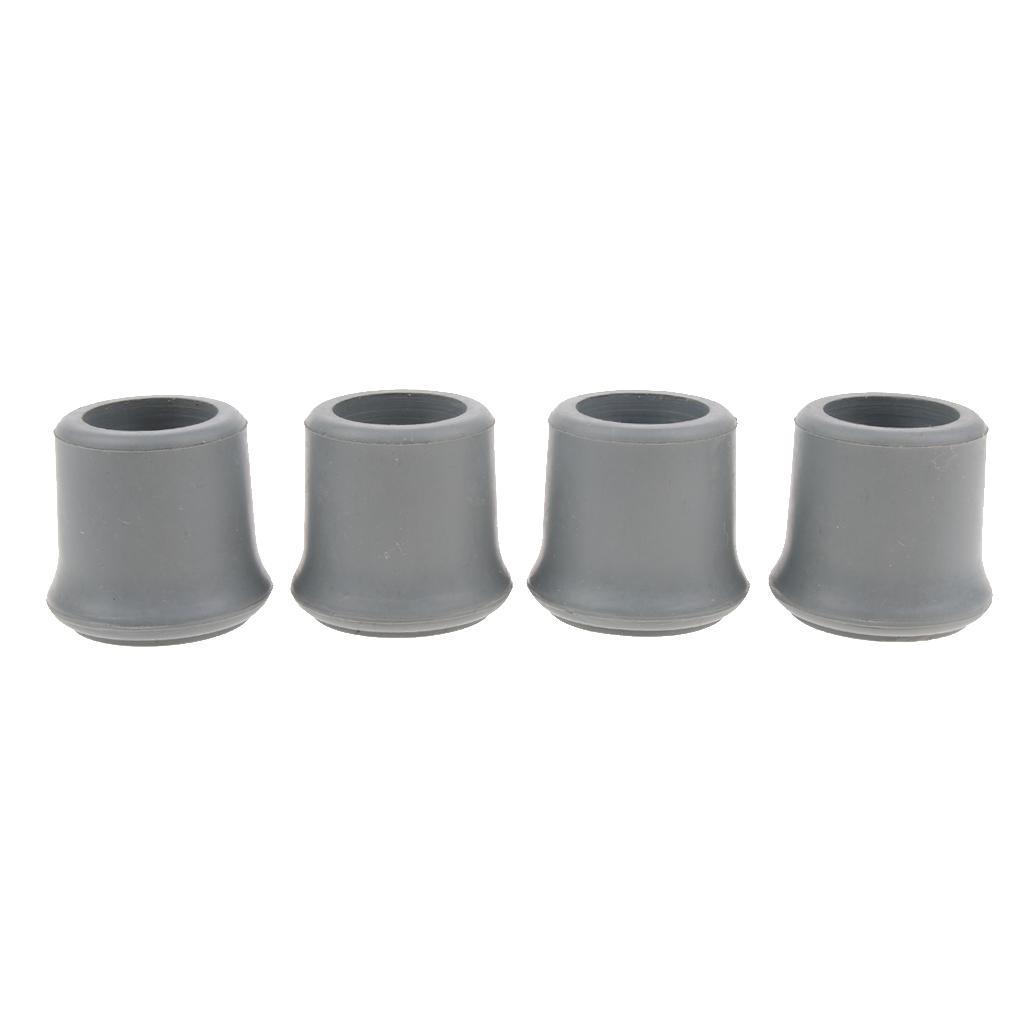 8pcs 22mm Trekking Pole Tip End Rubber Cap Hiking Ferrules
