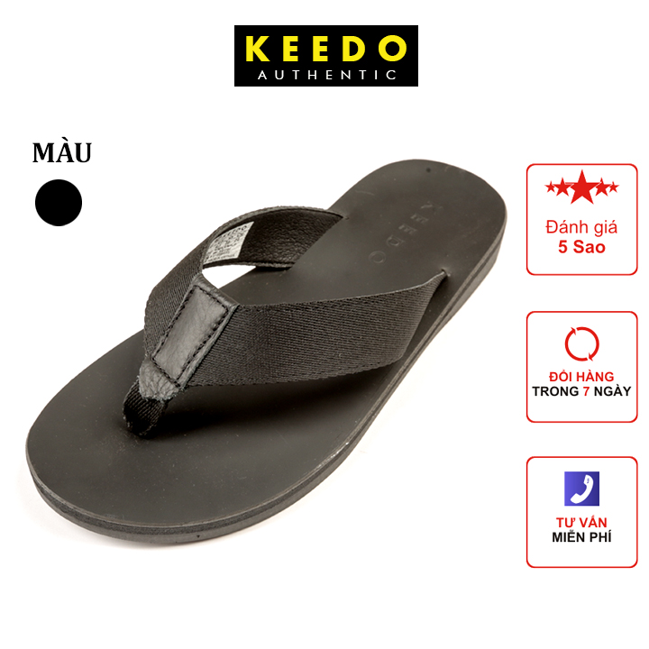 Dép kẹp nam quai dù siêu bền KEEDO KD1396