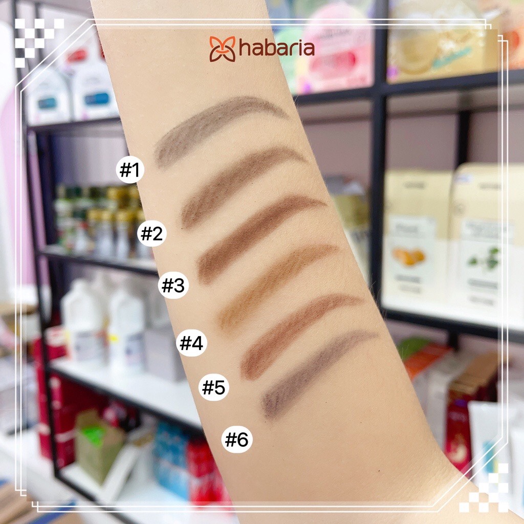 Chì kẻ mày 2 đầu Habaria Pro Eyebrow Pencil