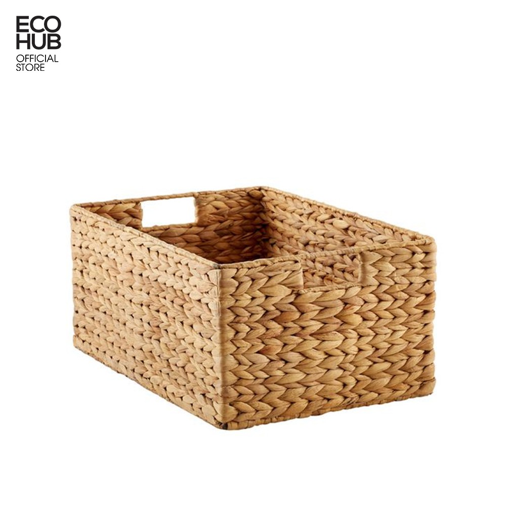 Giỏ Lục Bình ECOHUB, Chữ Nhật, Có tay cầm, Nhiều kích thước.
