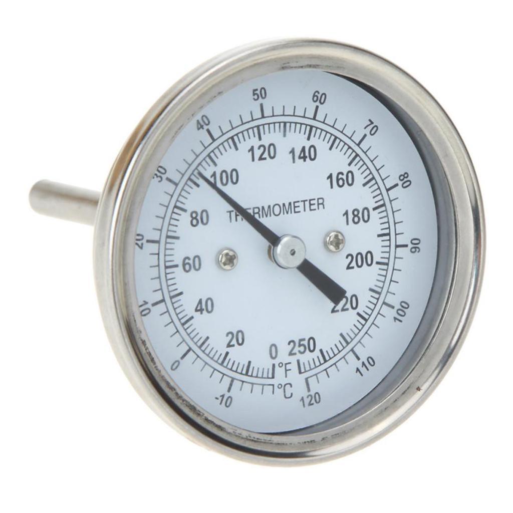 Stainless Steel Temperature Oven Thermometer Gauge Home Kitchen Food Meat