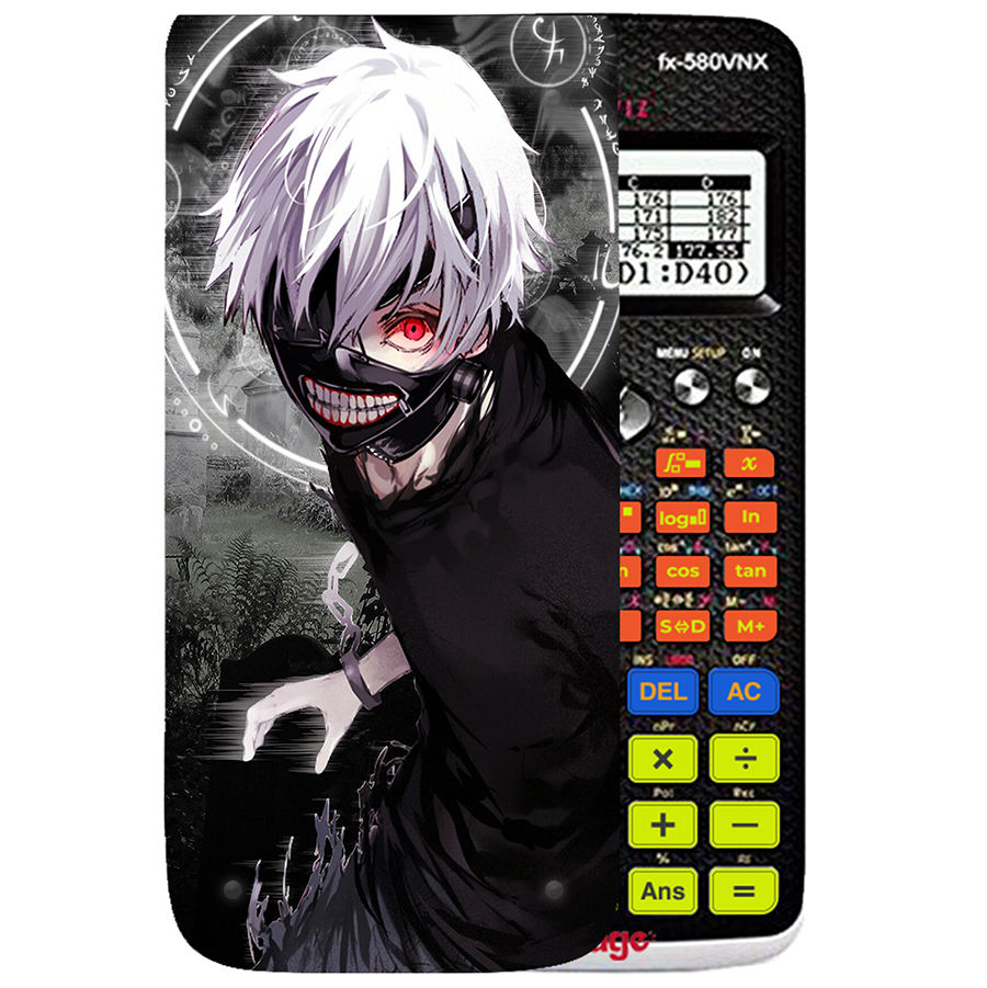 Ốp Máy Tính Casio - FX 580 VNX - Tokyo Ghoul 060