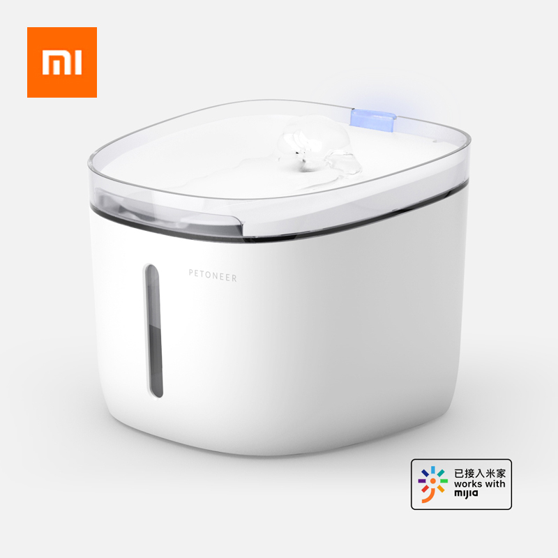 Máy uống nước tự động Xiaomi Petoneer cho thú cưng dung tích 1.9L 4 bộ lọc Tiệt trùng theo dõi qua Mijia APP