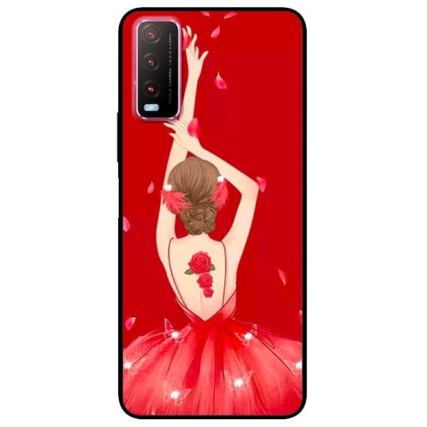 Ốp lưng dành cho Vivo Y20 - Y20s - Y12s mẫu Cô Gái Múa