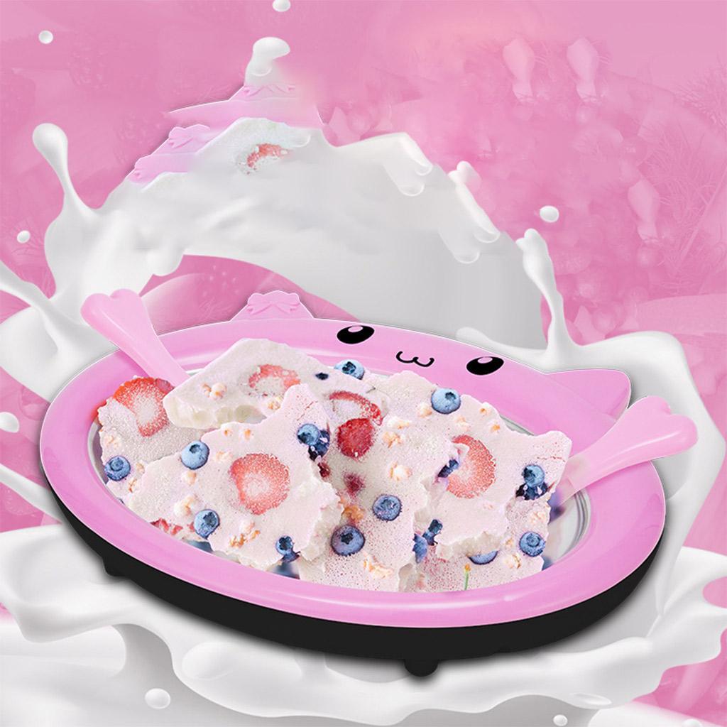 Cute Ice Cream Maker Pan Homemade Fruit Sweet Spot Frozen Yogurt
