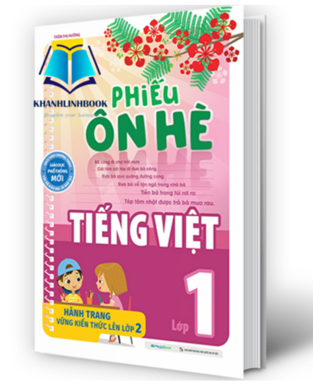 Sách - Phiếu ôn hè Tiếng Việt lớp 1