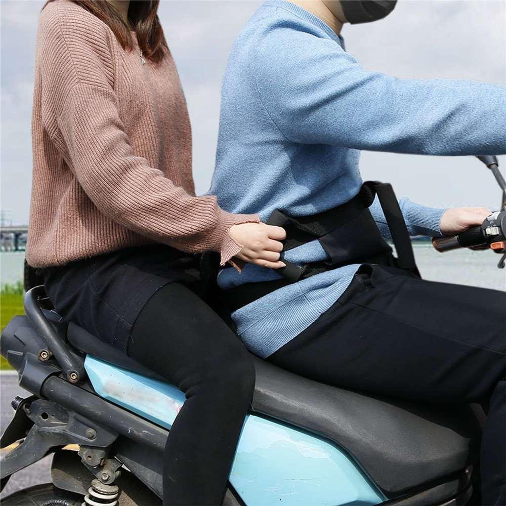 1 Trẻ Em Cao Cấp Xe Máy Xe Tay Ga Hành Khách Dây Đeo An Toàn Ghế Sau Lấy Tay Cầm Dây