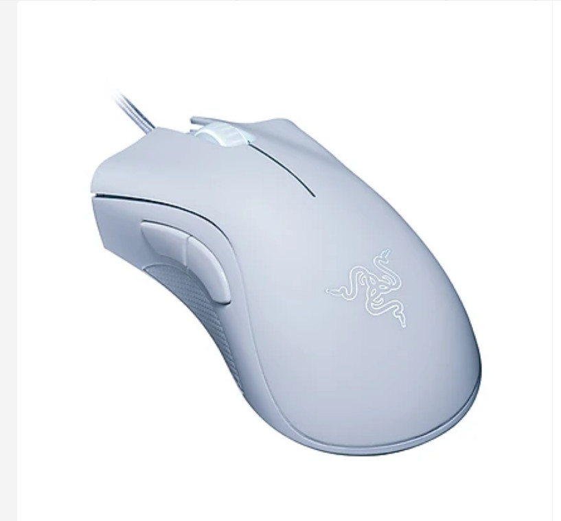 Chuột Razer DeathAdder Essential-Ergonomic Wired-Trắng(White)_RZ01-03850200-R3M1- HÀNG CHÍNH HÃNG