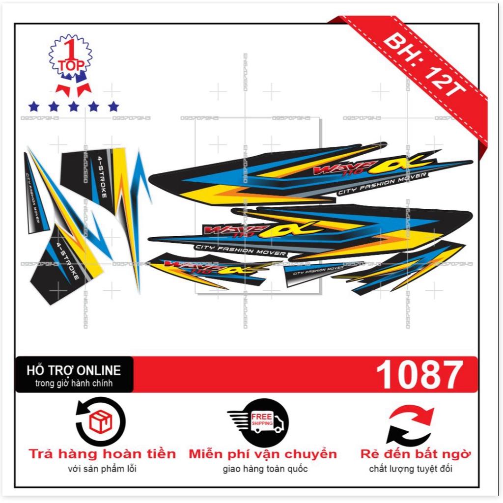 Tem rời wave a 2017 đen