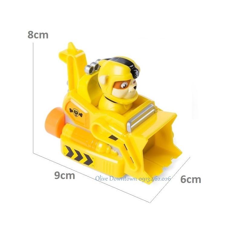 Các mẫu Chó cứu hộ lái xe mini phim hoạt hình Những chú chó cứu hộ