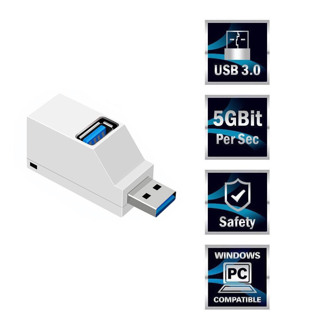 USB 3.0 USB 2.0 HUB Adapter USB Hub Splitter for Pro Laptop PC