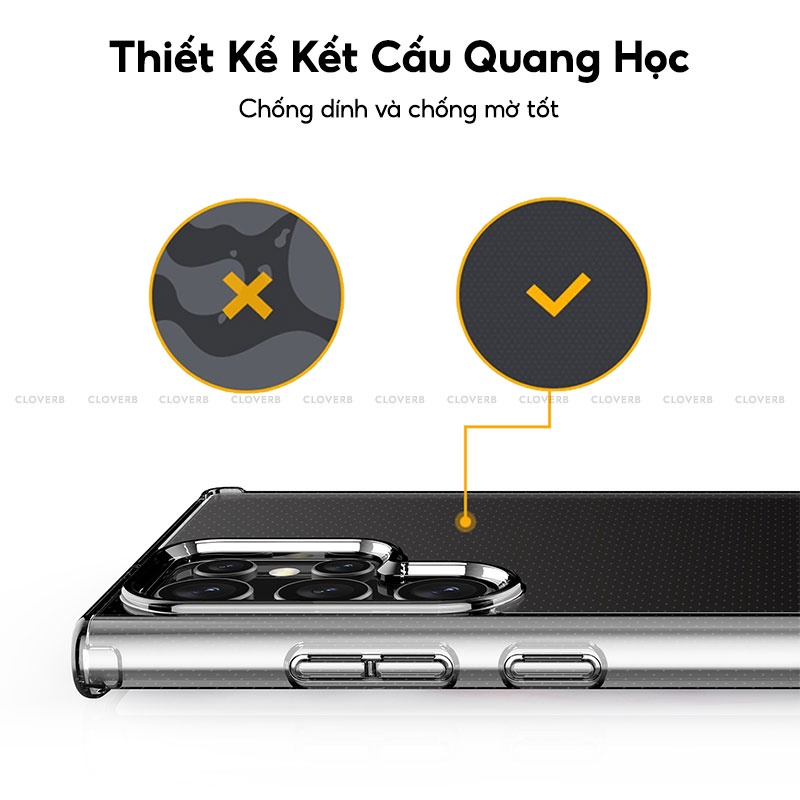 Ốp lưng chống sốc trong suốt cho Samsung Galaxy S22 / Galaxy S22 Plus Likgus Crashproof giúp chống chịu mọi va đập - hàng nhập khẩu