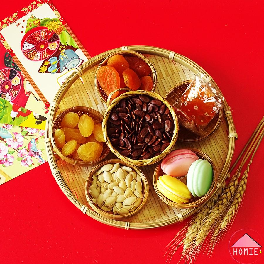 Khay mứt Tết trang trí độc đáo