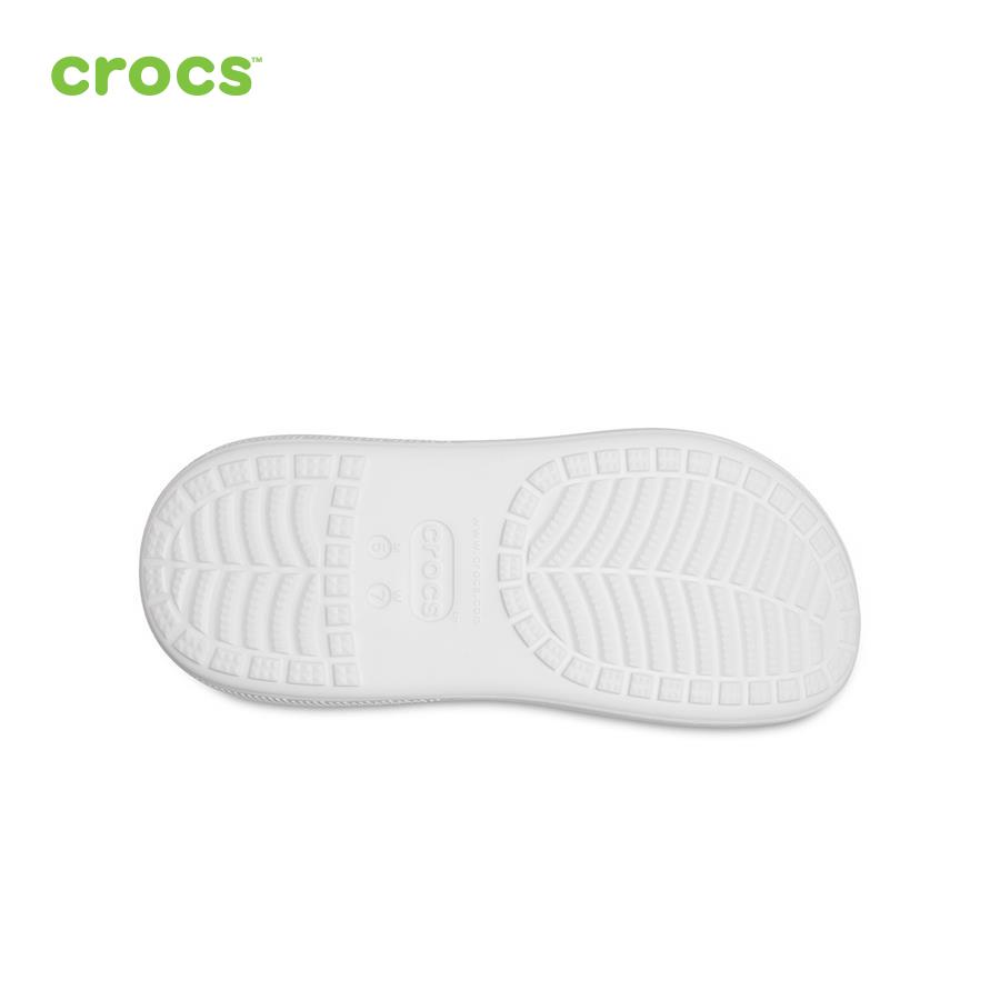 Giày lười unisex Crocs FW Classic Clog U Crush White - 207521-100