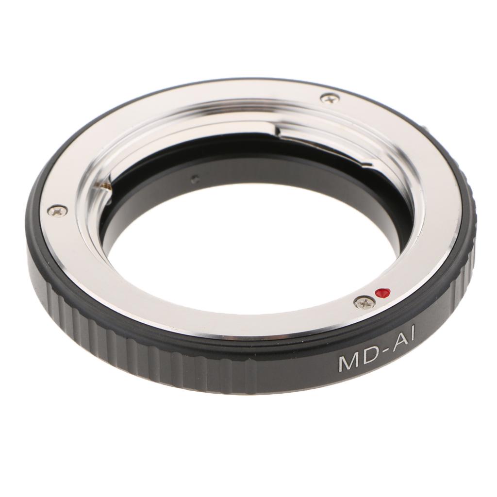 Macro Confirm Minolta MD Lens to AI F DSLR Camera Mount Adapter