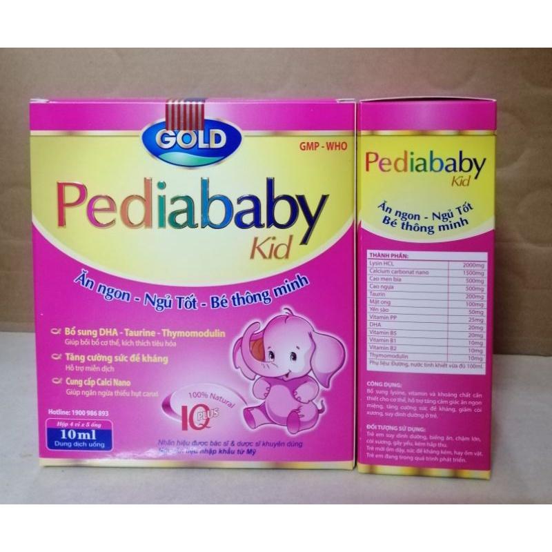 Pediababy ăn ngon ngon, bổ sung vitamin giúp bé ăn ngon ngủ tốt.