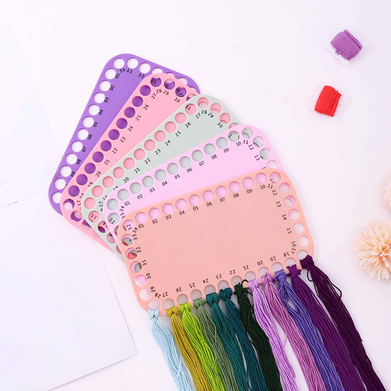 5 Pieces Cross Stitch Threads Holder Craft Convenient for Cross Stitch Tools