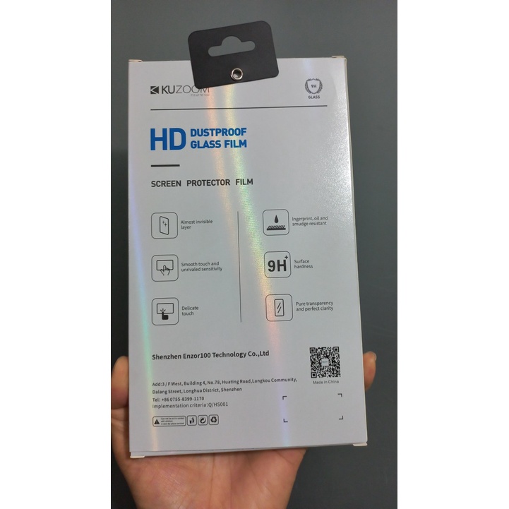 Cường lực full màn hình cho iP Xs Max / 11 Pro Max Kuzoom 9D 6.5 inches _ hàng chính hãng