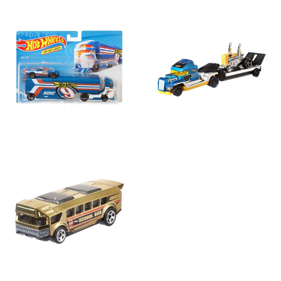 Đồ Chơi Mô Hình HOT WHEELS Siêu Xe Tải Trung Chuyển Hot Wheels BDW51 - Giao hàng ngẫu nhiên