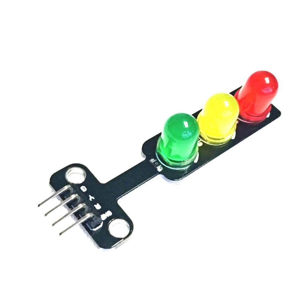 Mô-đun Hiển Thị LED 5V Mini Traffic Light 5mm Cho Arduino DIY Kit