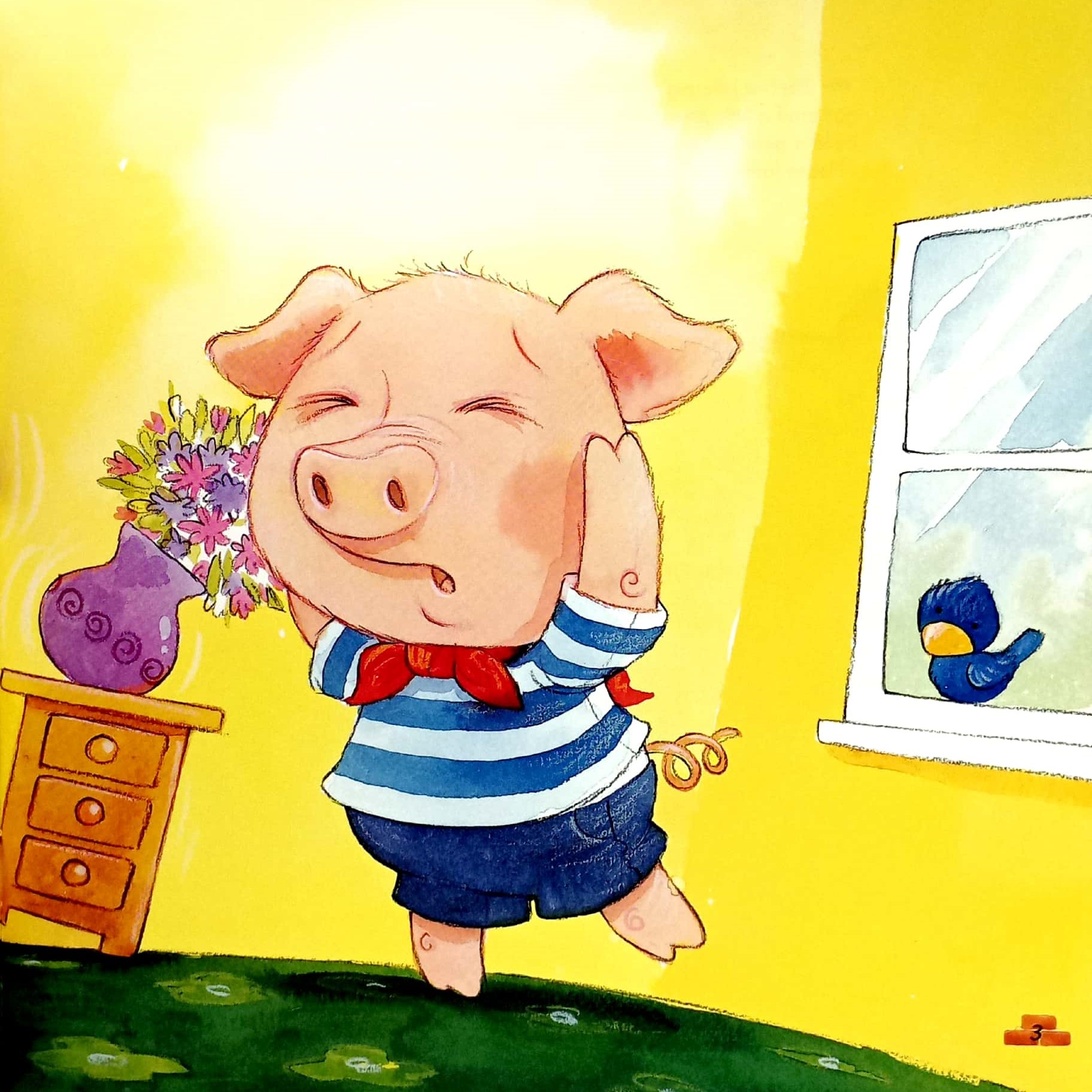 Truyện Cổ Tích Nổi Tiếng Song Ngữ Việt - Anh (Tái Bản 2023): The Three Little Pigs - Ba Chú Heo Con - ảnh 4