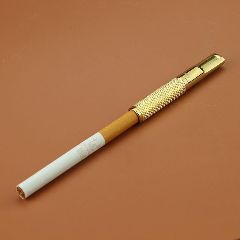Đầu lọc thuốc bằng kim loại sang trọng hút điếu to và nhỏ 2 in 1 ZB-389