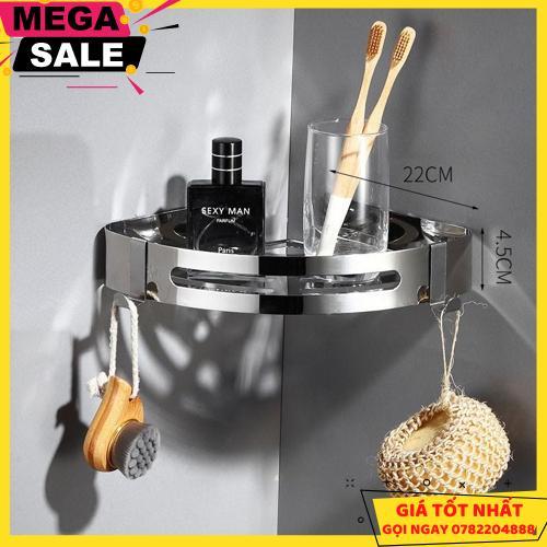 Kệ Góc Phòng Tắm Loại Inox Cao Cấp 304 Cực Kì Sang Trọng- Pt03 - Giao Hàng Toàn Quốc