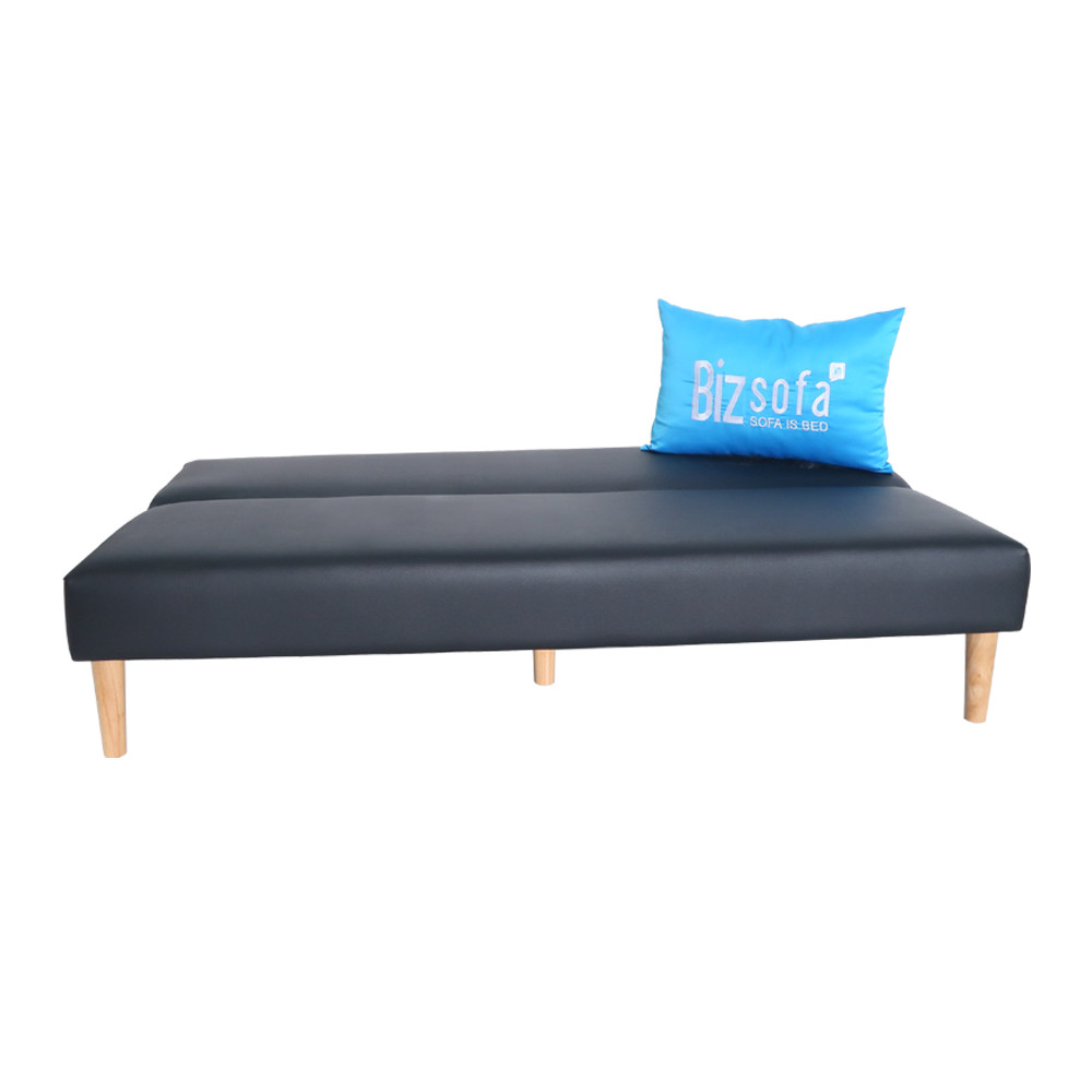 Ghế Sofa Giường BizSofa Bed MLF-159 168x70x70 cm - Simili Đen