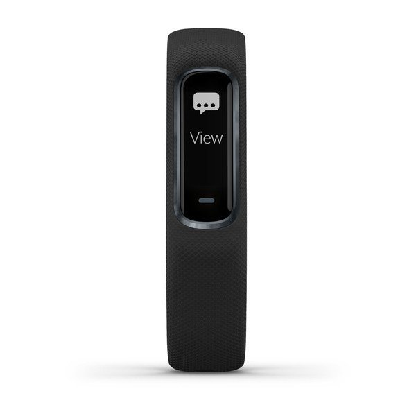 Vòng Đeo Tay Thông Minh Theo Dõi Sức Khỏe Theo Dõi Vận Động Garmin Vivosmart 4 - Hàng Chính Hãng - Small/Medium - Black/Slate - 010-01995-80