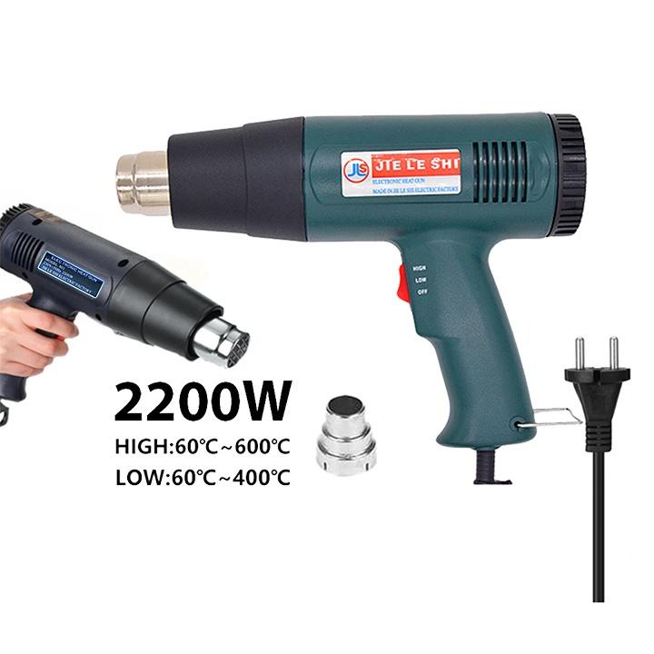 (LOẠI TỐT) Máy khò nhiệt dán decan 2200w thổi hơi nóng màng co gói hàng bảo quản mẫu mới hàng cao cấp siêu bền