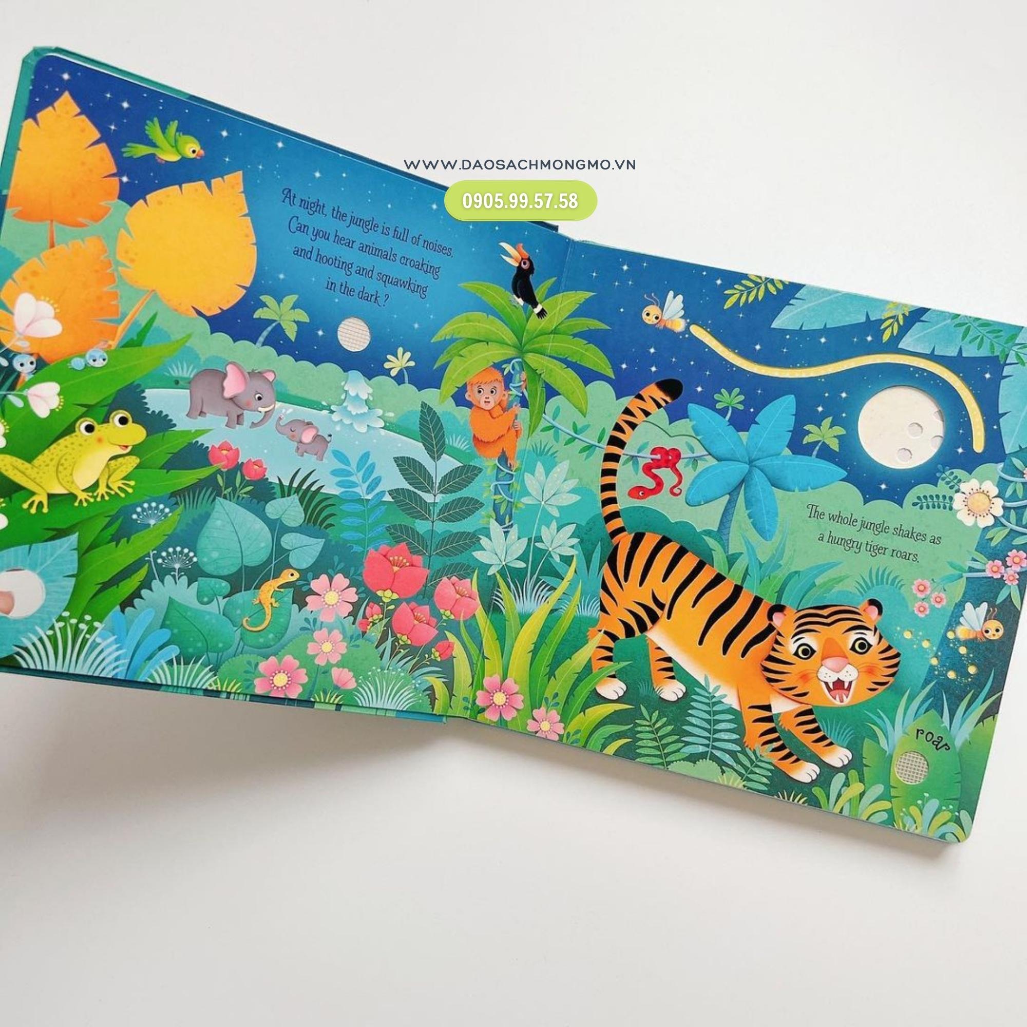 Đồ Chơi Âm Thanh Muôn Thú Jungle Sounds Usborne