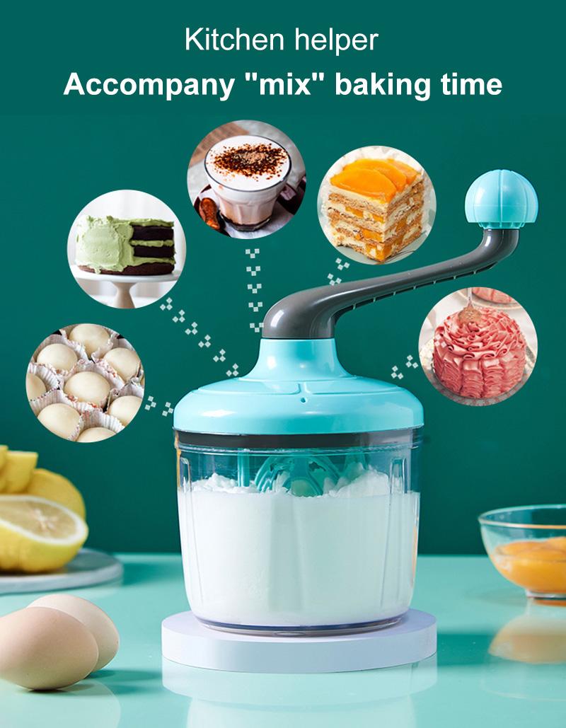 1 Cái Mát Nhẹ Màu Kem Be Bằng Tay Hộ Gia Đình Nhỏ Bán Tự Động Trứng Bánh Kem Trứng Tay Trứng Be nhà Bếp