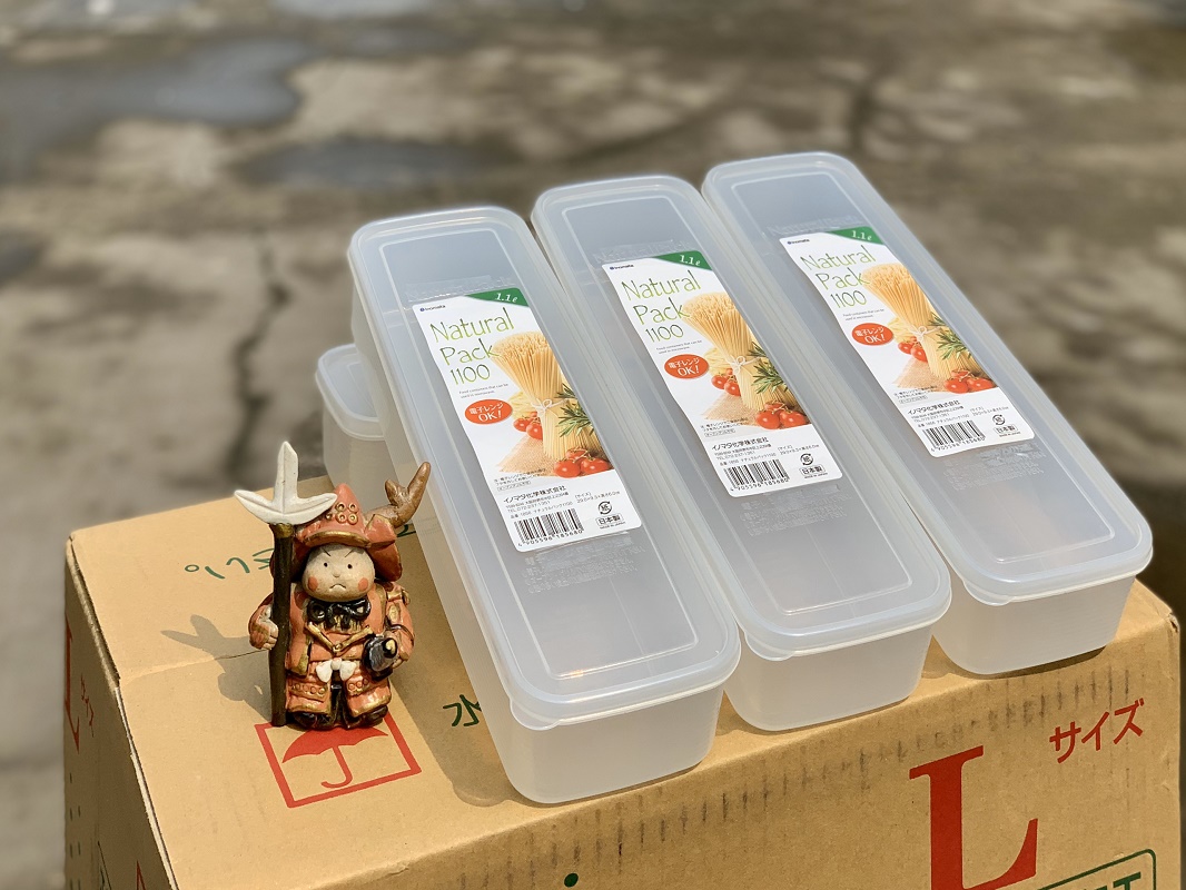 Hộp đựng thực phẩm Inomata Natural Pack hàng nội địa Nhật Bản