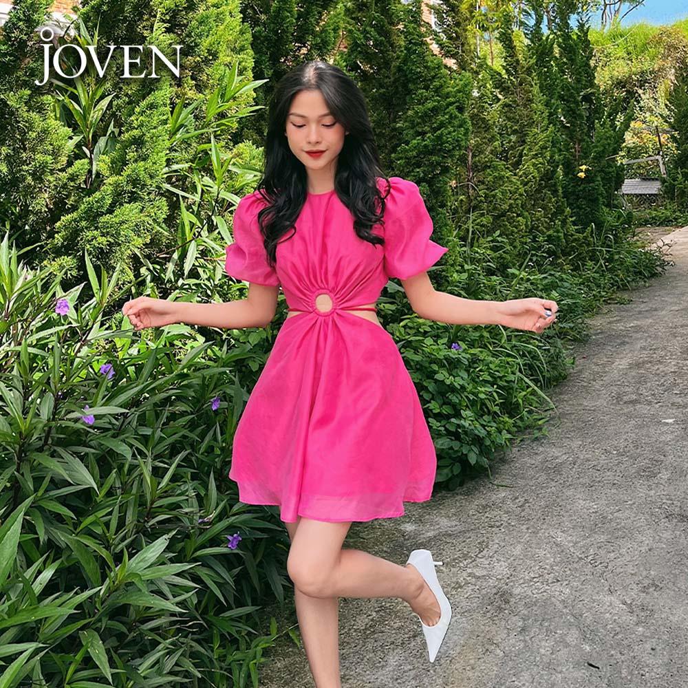 Đầm mini khoét eo Joven