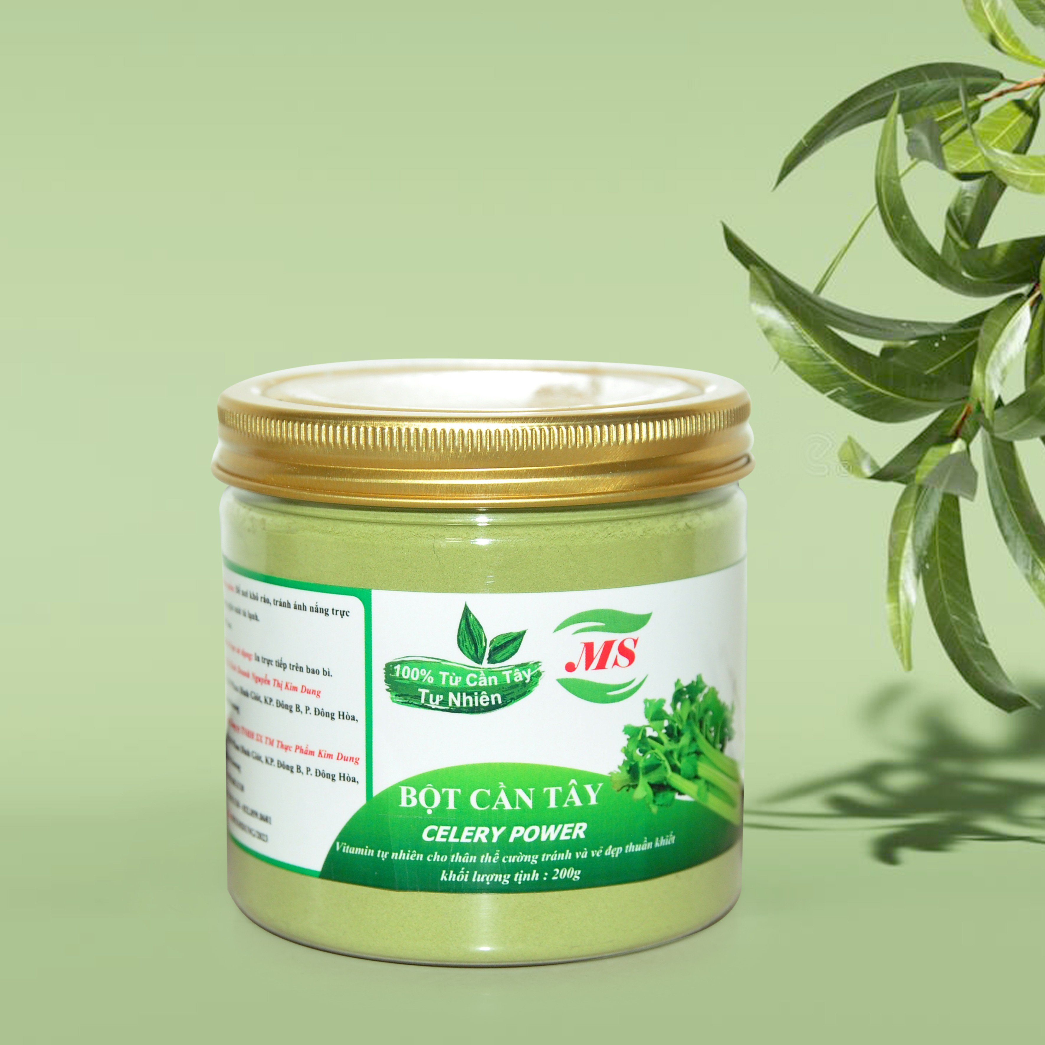 Bột cần tây nguyên chất ( MS) - Giảm cân, đẹp da & thanh lọc cơ thể - 200g