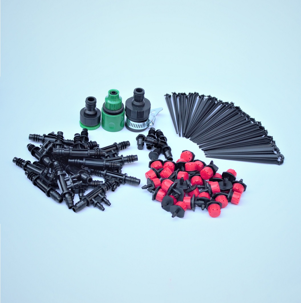Bộ Kit 32 Đầu tưới 8 tia đầy đủ dây, phụ kiện