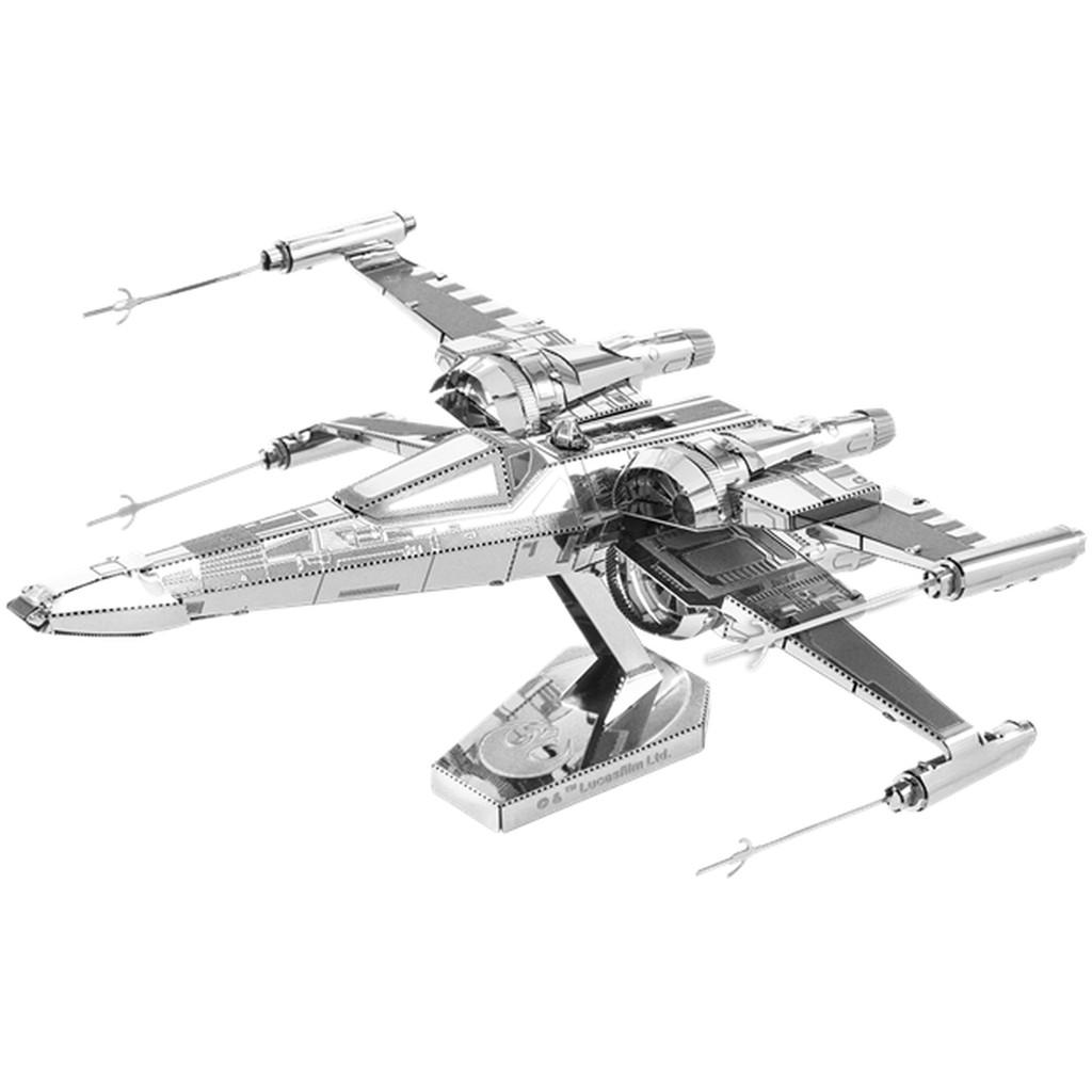 Mô hình lắp ráp kim loại 3d phi thuyền star war