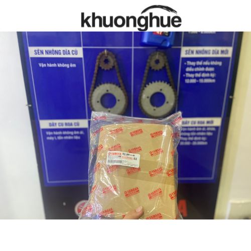 Bộ nhông xích,nhông sên dĩa xe Exciter 155Cc Yamaha chính hãng