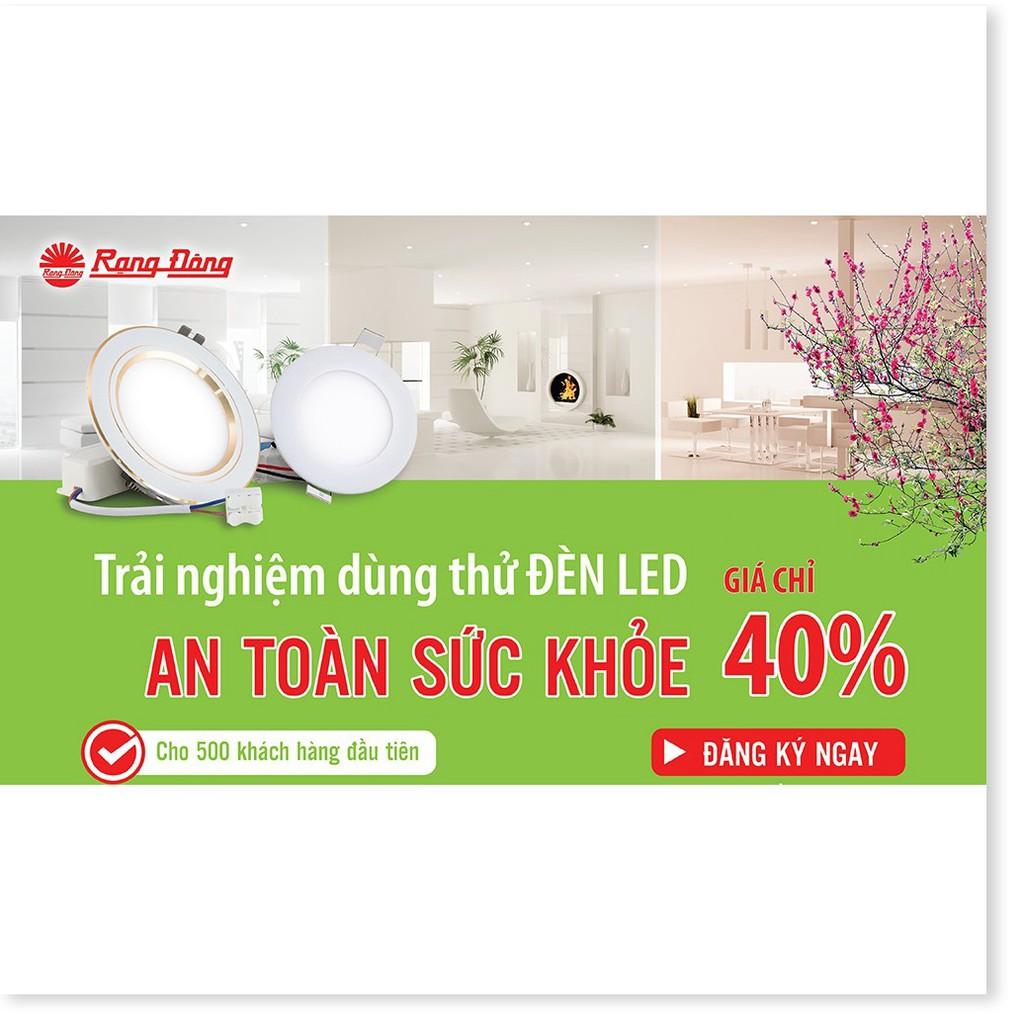 Đèn LED Downlight âm trần 12W Rạng Đông AT04L 110/12W, Vỏ nhôm đúc