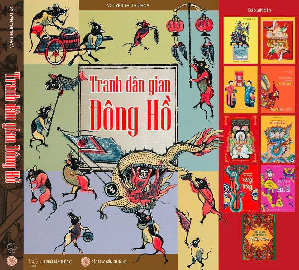 (Bìa mềm – Bản mới) TRANH DÂN GIAN ĐÔNG HỒ – Nguyễn Thị Thu Hoà – Nxb Thế Giới