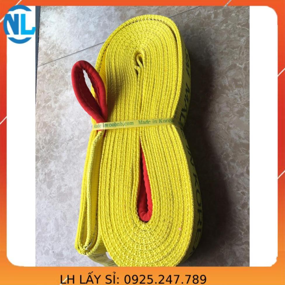 Dây cẩu hàng 12 tấn 10 m cáp thép giá sỉ công ty Nam Long Châu