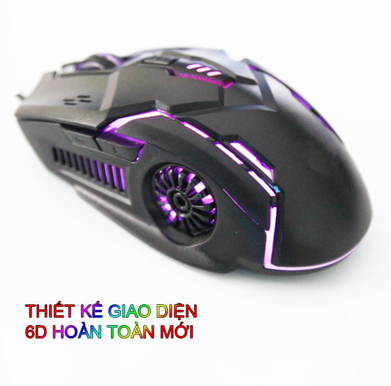 Bộ bàn phím chuột HUYLONG HL-2145 giả cơ chuyên game đèn led 7 màu xuyên phím - HÀNG CHÍNH HÃNG