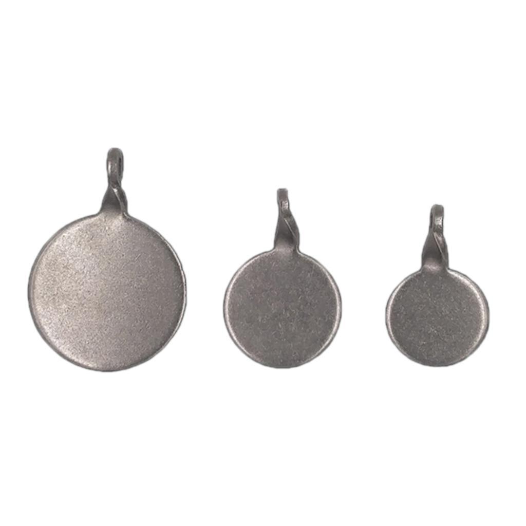 3pcs Target Plinking Target Dia. 2.5/3/4cm Thickness 3mm for